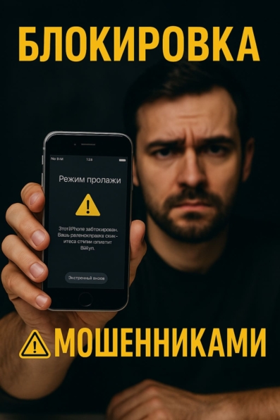 блокировка iphone icloud мошенниками